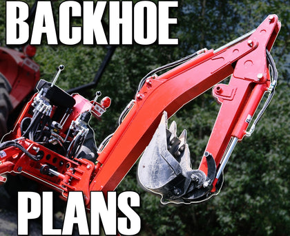 Backhoe Plans & DXf Files