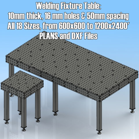 Welding Fixture Table 10mm Plate tickness