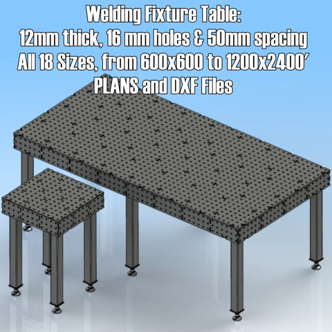 Welding Fixture Table 12mm Plate tickness