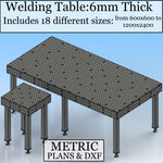 Welding Fixture Table 6mm Plate tickness