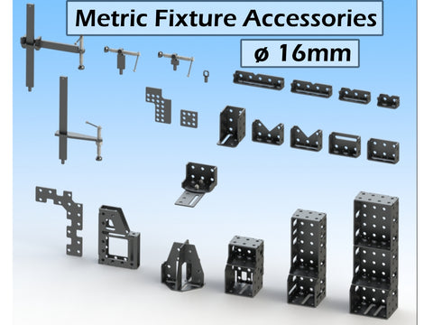 Metric Fixture Accessories For 16mm Welding Fixture Table
