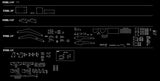 Backhoe Plans with DXF files, Metric AND Imperial, all  in one