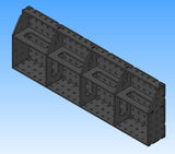 16'' Extension Table, 1/2'' plate, PDF & DXF files