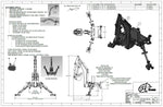 Backhoe Plans with DXF files, Metric AND Imperial, all  in one