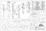 Backhoe Plans with DXF files, Metric AND Imperial, all  in one