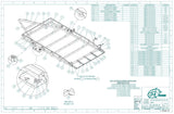 Air Bagged Trailer Plans with DXF files, Single AND Double axles all in one